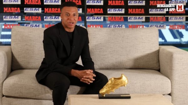 姆巴佩欧洲金靴专访⭐️咱们正走在正确谈路上 但愿赢得系数冠军